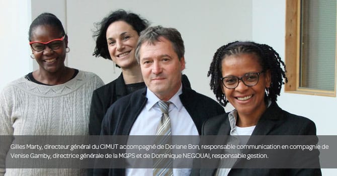 La MGPS, 1ère mutuelle interprofessionnelle de la Guadeloupe en visite au CIMUT.