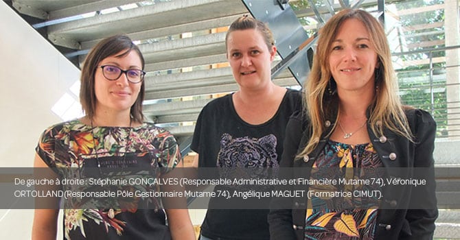 Mutame Savoie Mont-Blanc en formation au CIMUT