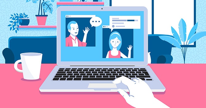 COVID-19. Les outils du télétravail