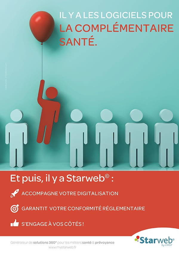 Il y a les logiciels pour la complémentaire santé. Et puis il y a Starweb© 