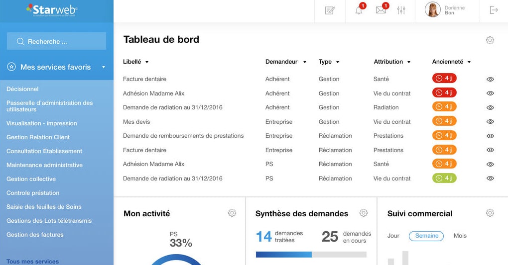 Le portail Starweb© se transforme en espace de travail 360°