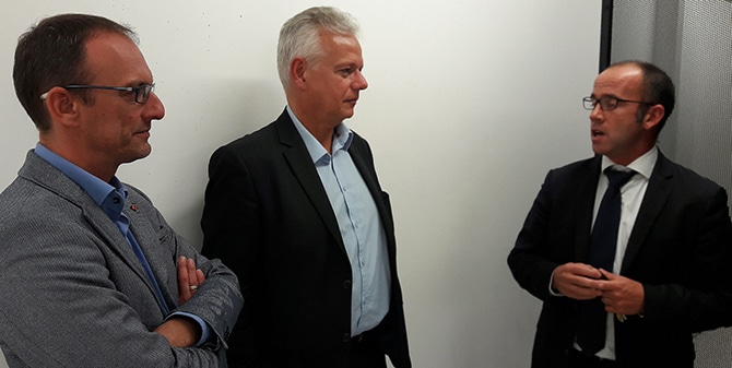 Viamedis visite le Data-Center du CIMUT