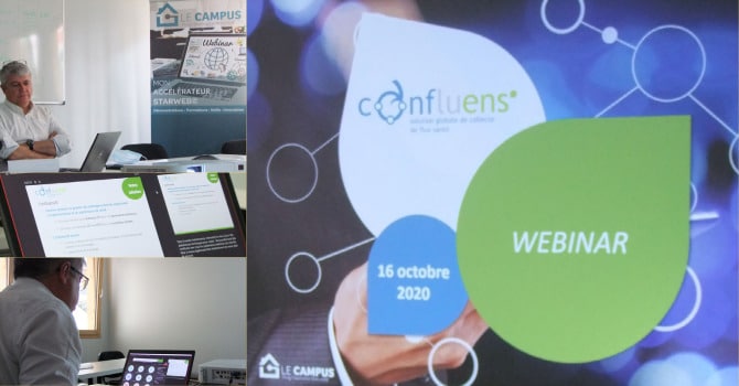 Confluens© en mode webinar